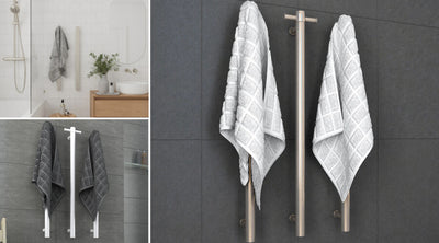 Choosing the Right Vertical Heated Towel Rail for Your Small Bathroom