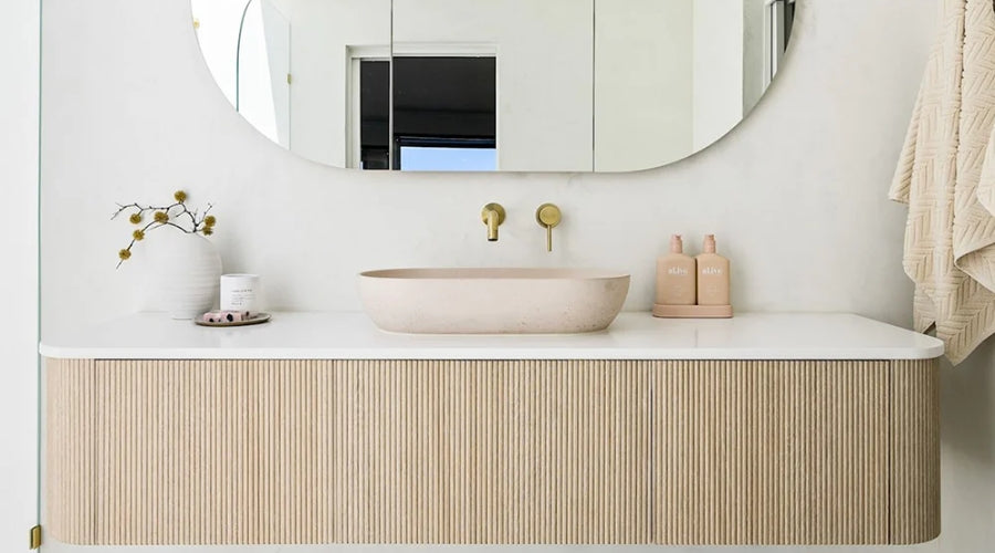 Modern Bathroom Design Trends in Australia (Why Curved & Floating Vanities Are IN)