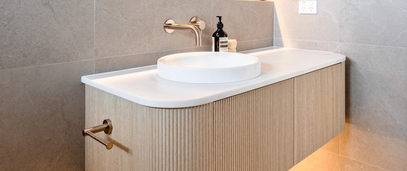 Semi-Inset Bathroom Basins