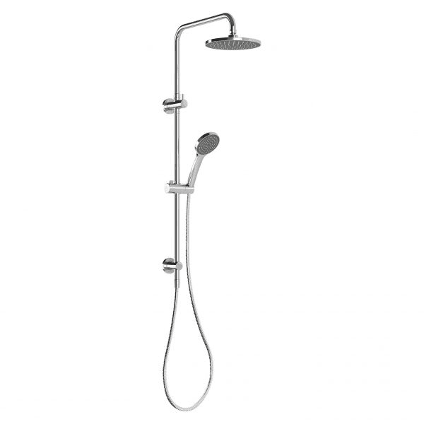 Pina Twin Shower Chrome