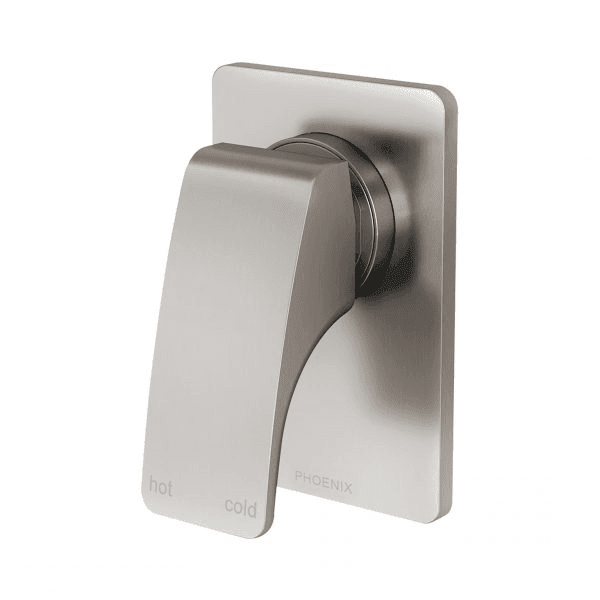 Rush Shower / Wall Mixer Brushed Nickel