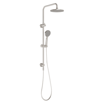 Pina Twin Shower Brushed Nickel