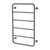 Vivid Slimline Towel Ladder 800 X 500mm Brushed Carbon