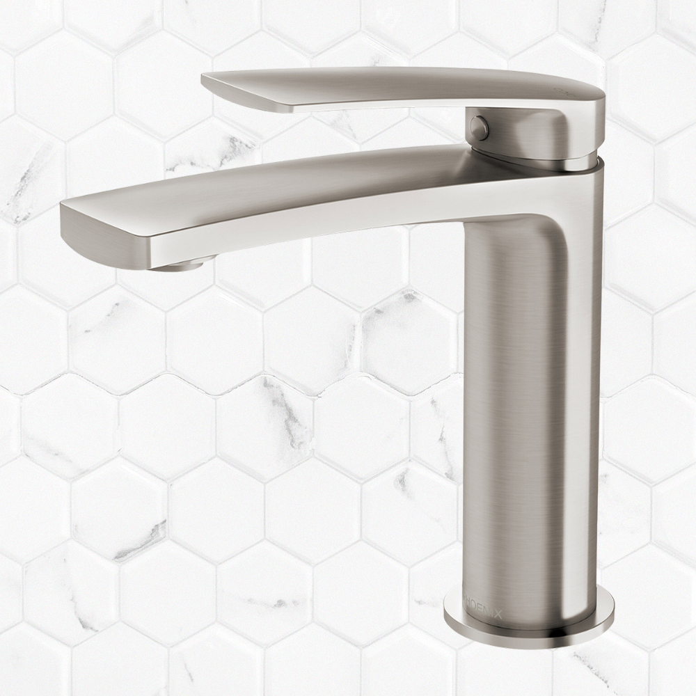 Mekko Basin Mixer Brushed Nickel