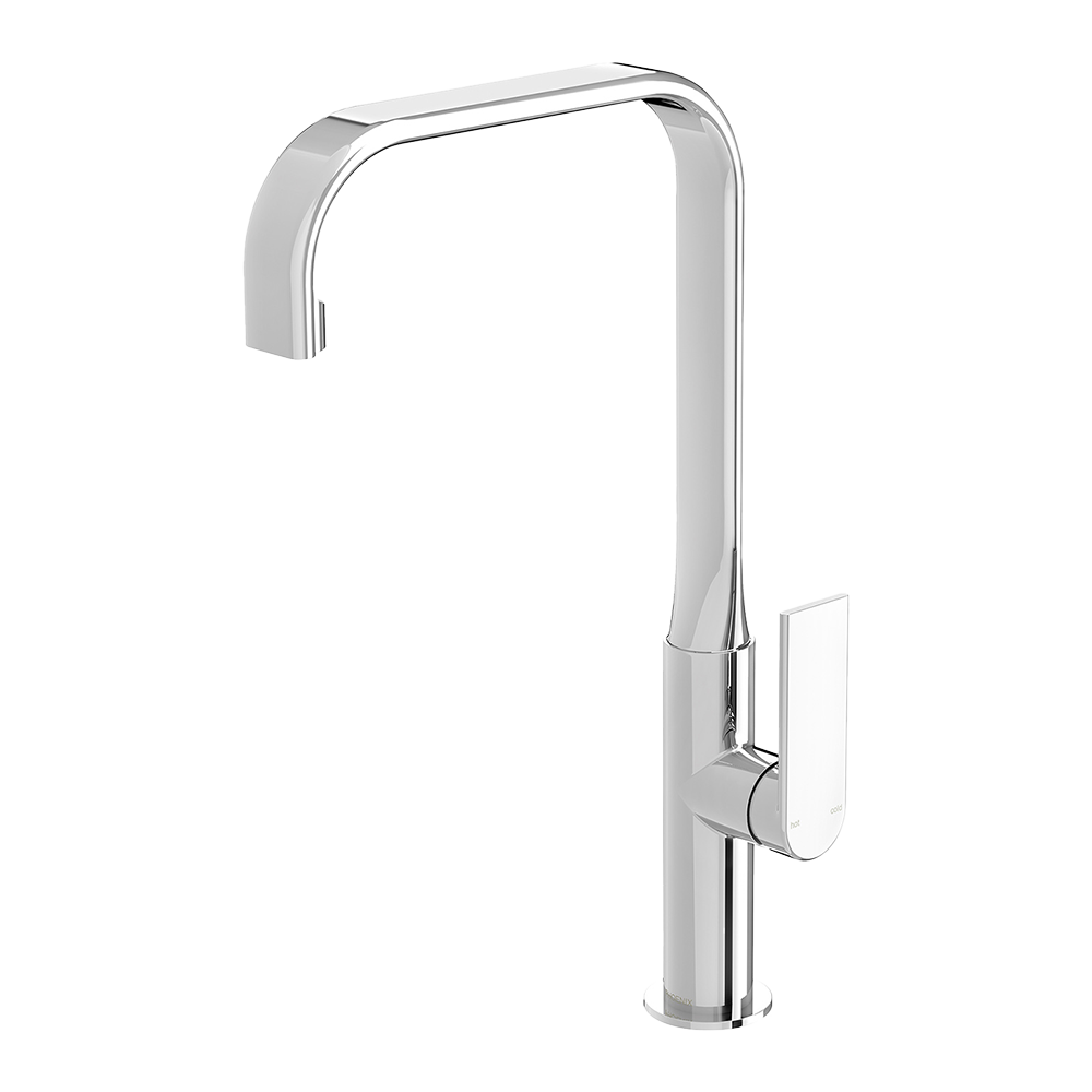 Teel Sink Mixer 200mm Squareline Chrome