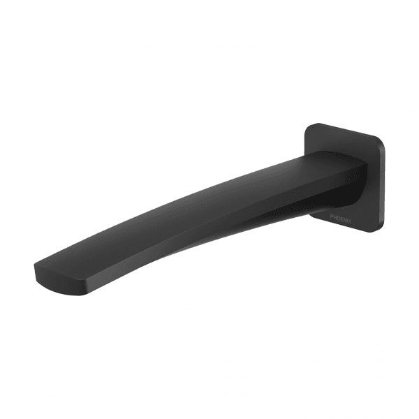 Mekko Wall Basin Outlet 200mm Matte Black