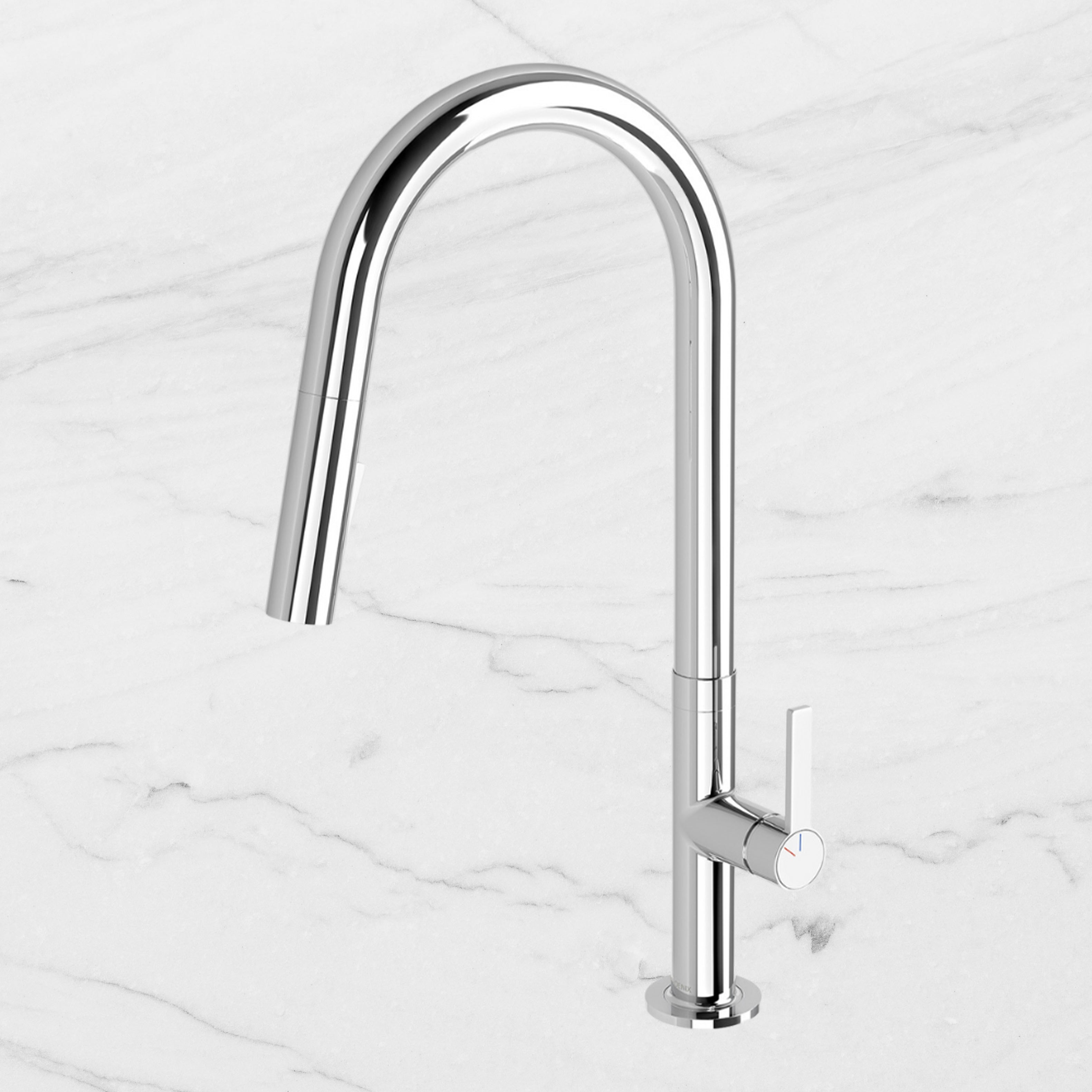 Lexi MKII Chrome Pull Out Sink Mixer