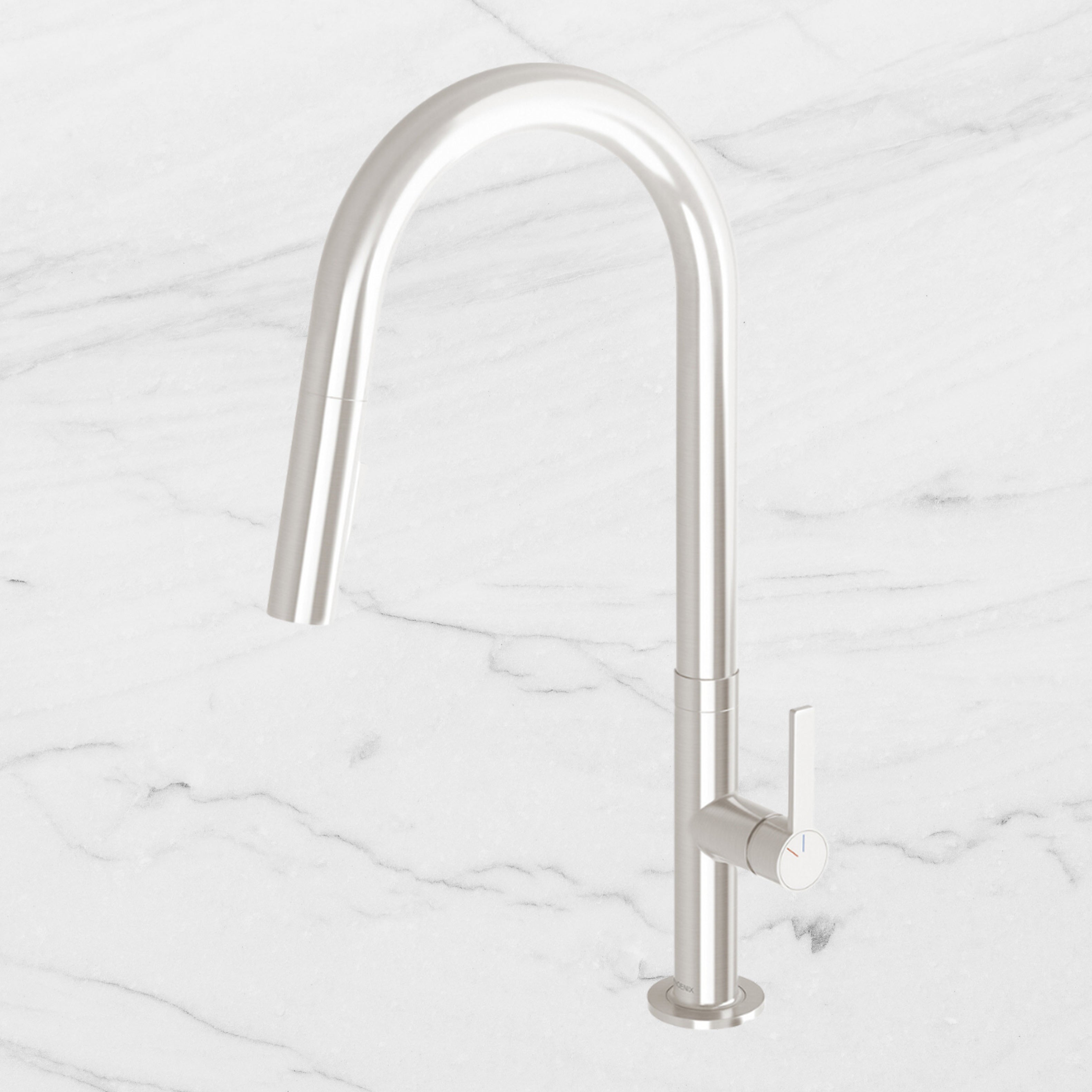 Lexi MKII Brushed Nickel Pull Out Sink Mixer