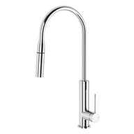 Deja Pull Out Chrome Sink Mixer 220mm