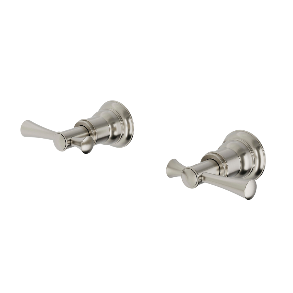 Cromford Wall Top Assemblies Brushed Nickel