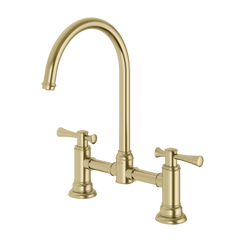 Phoenix Cromford Exposed Sink Set Lead Free Brushed Gold