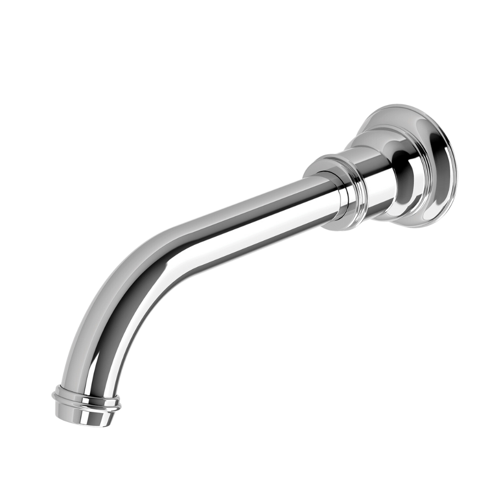 Cromford Wall Basin / Bath Outlet Chrome Lead Free