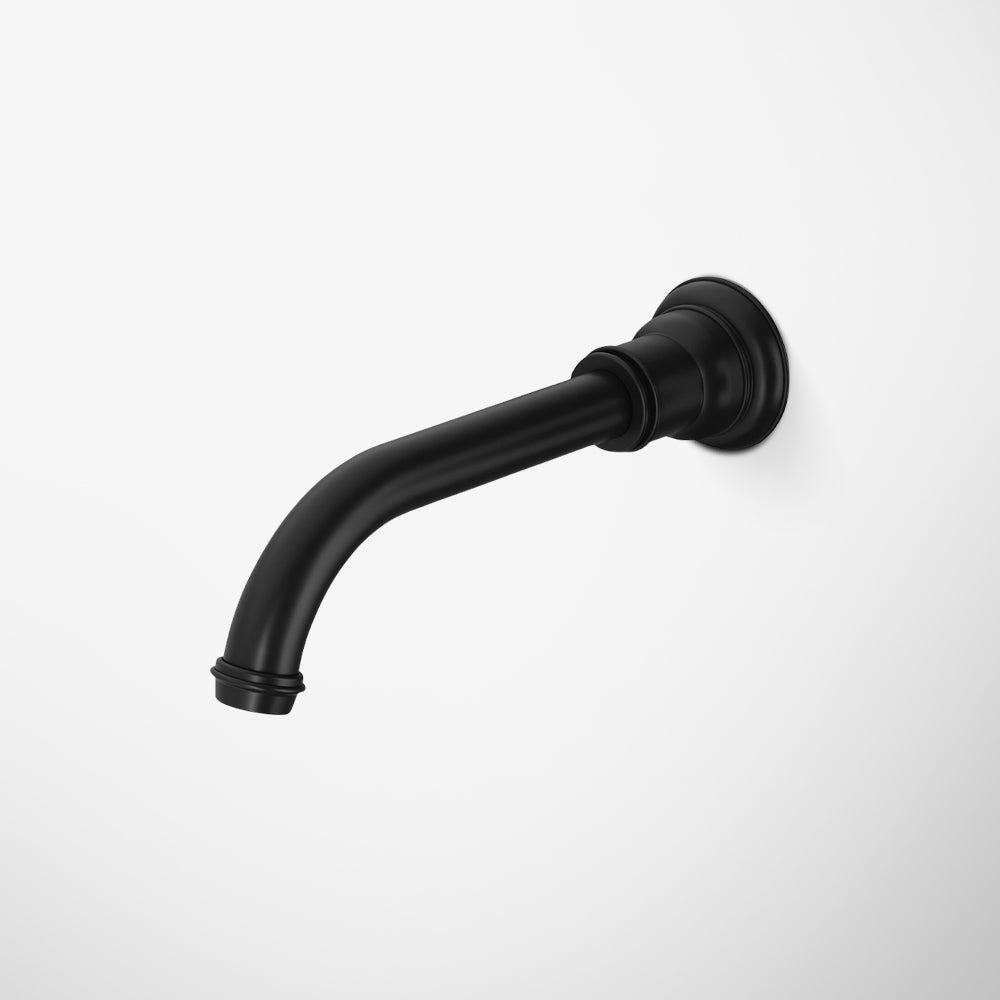 Cromford Wall Basin / Bath Outlet Lead Free Matte Black