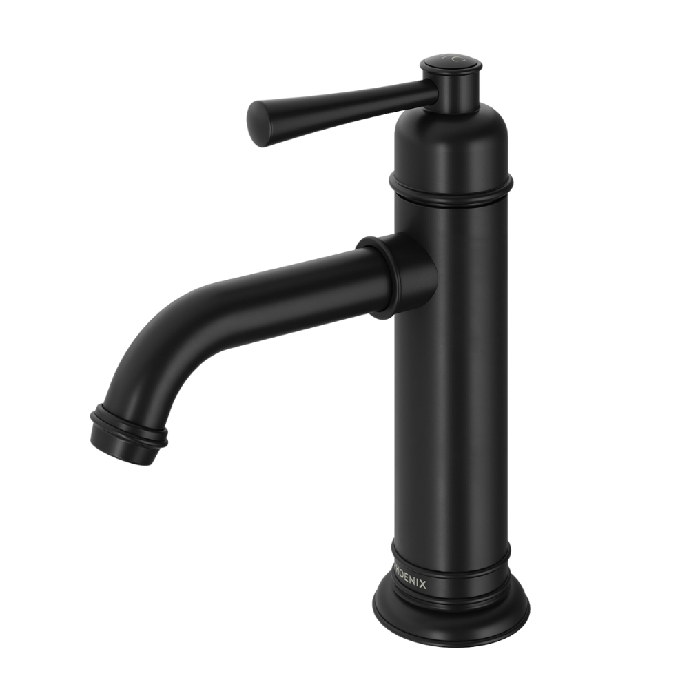 Cromford Basin Mixer Matte Black