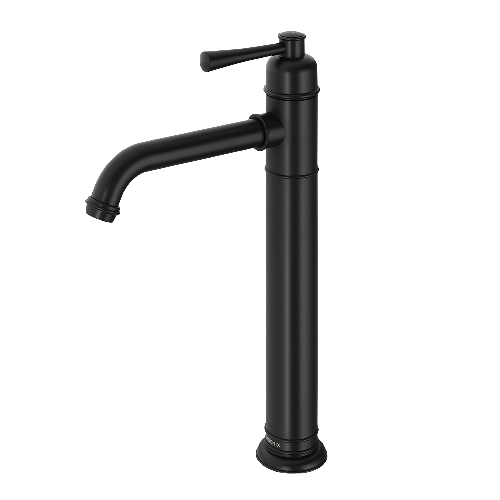 Cromford Vessel Mixer Lead Free Matte Black