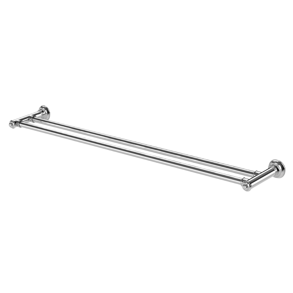 Cromford Double Towel Rail 800mm Chrome