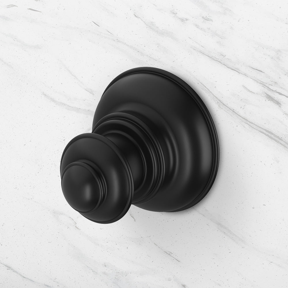 Cromford Robe Hook Matte Black