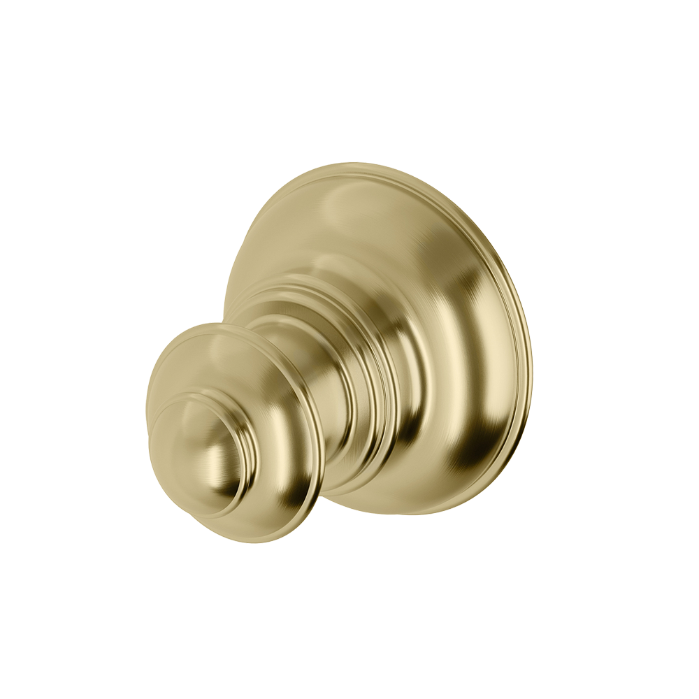 Cromford Robe Hook Brushed Gold