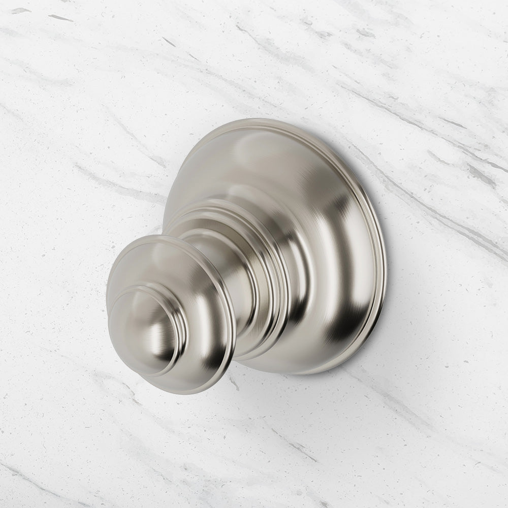 Cromford Robe Hook Brushed Nickel