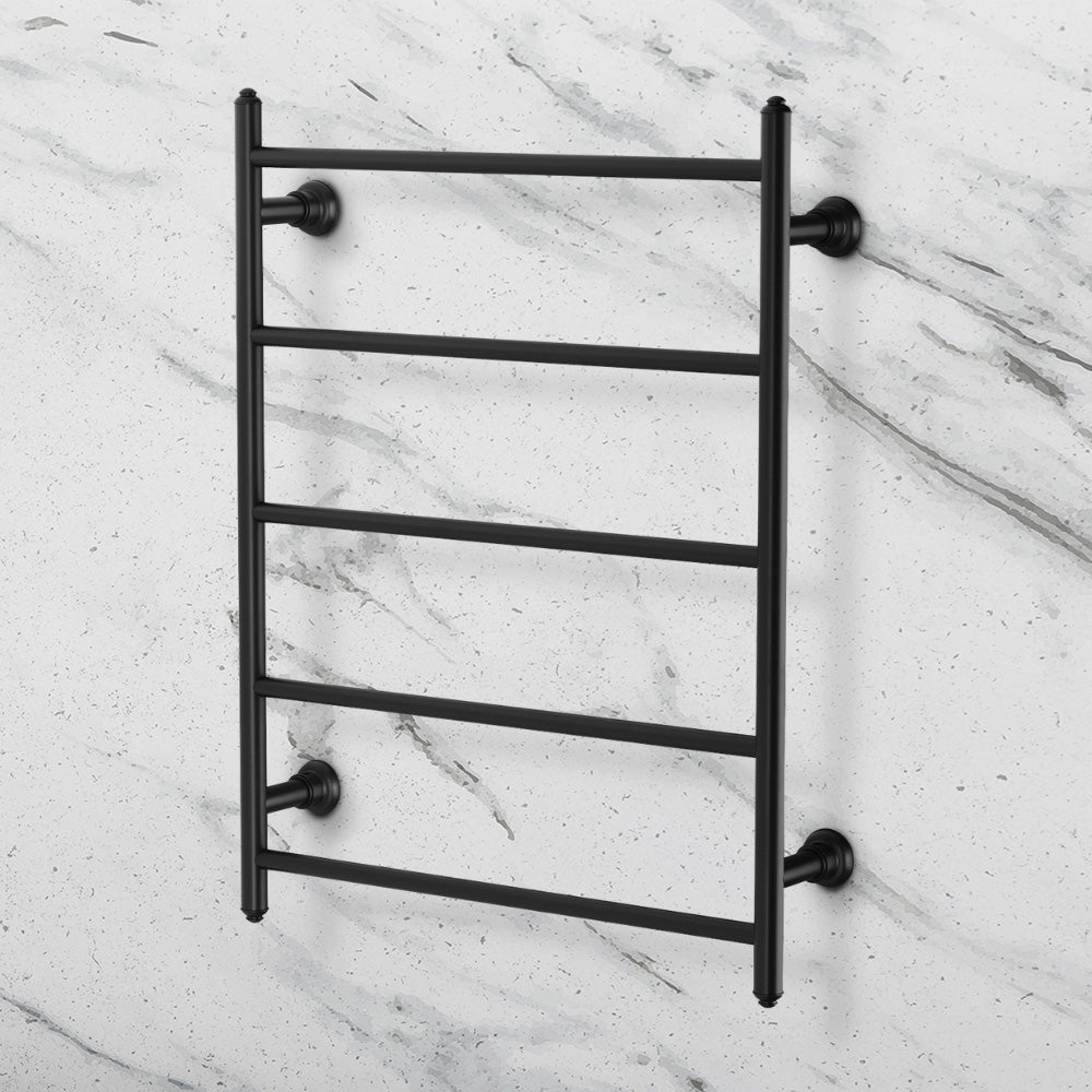 Cromford Heated Towel Ladder 550x750mm Matte Black