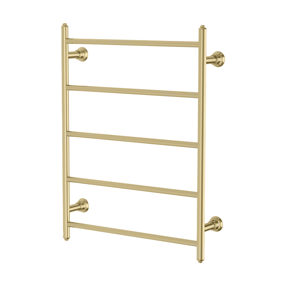 Cromford Heated Towel Ladder 550x750mm Brushed Gold