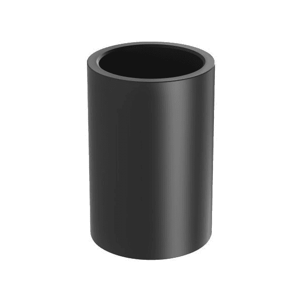 Builders Wall Mixer 25mm Extension Kit  Matte Black