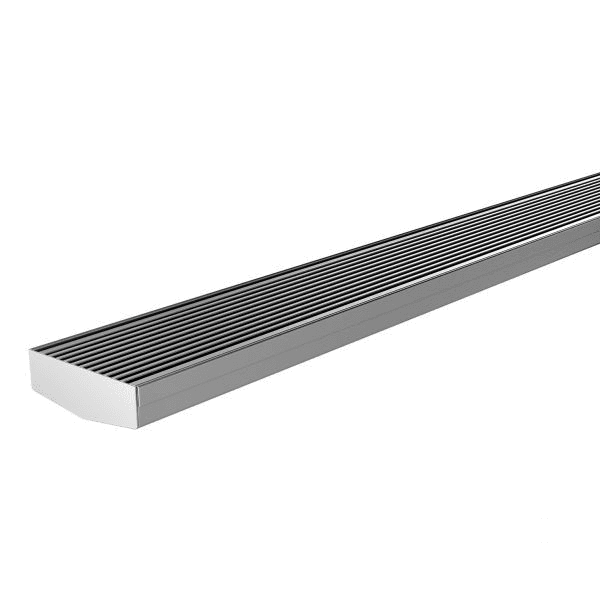 Phoenix V Channel Drain HG 75 x 1215mm Outlet 45mm Stainless Steel