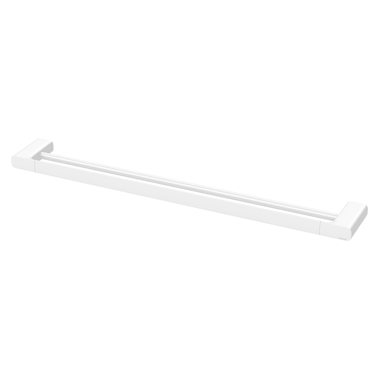 Nuage Double Towel Rail 800mm  Matte White