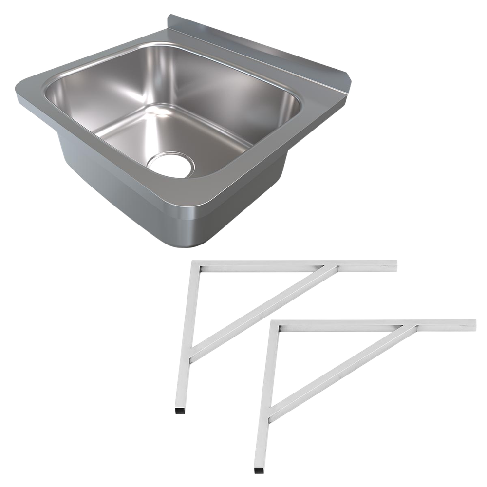 Jumbo Laundry Basin  Including Brackets