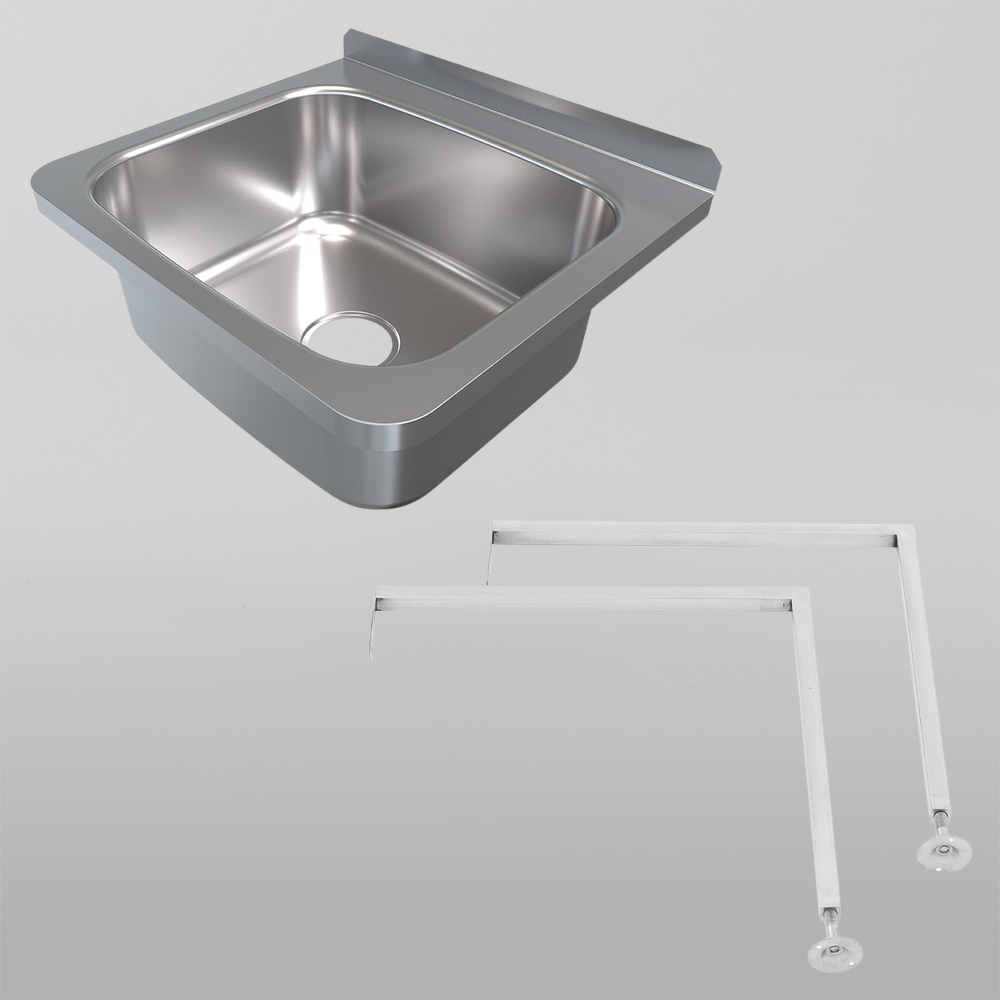 Jumbo Laundry Basin  Including Legs