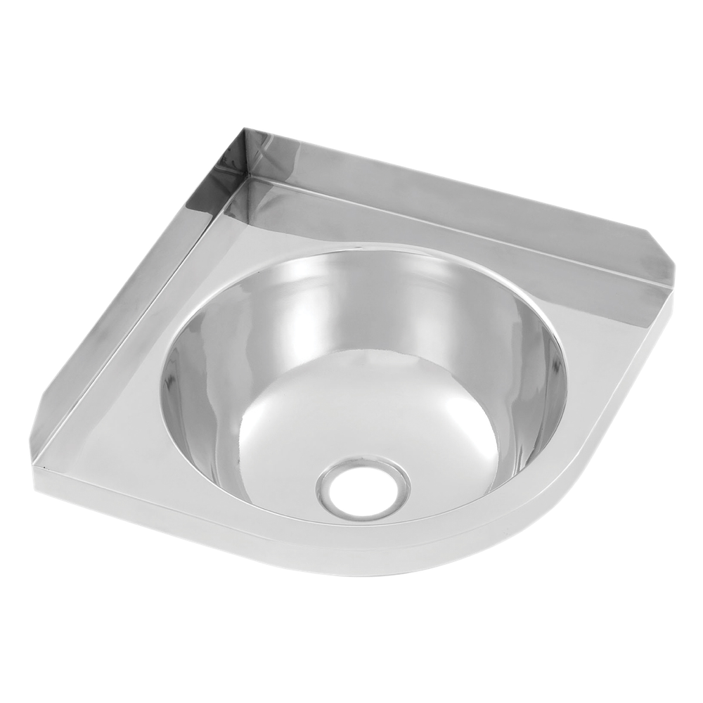 Corner Stainless Steel Hand Basin