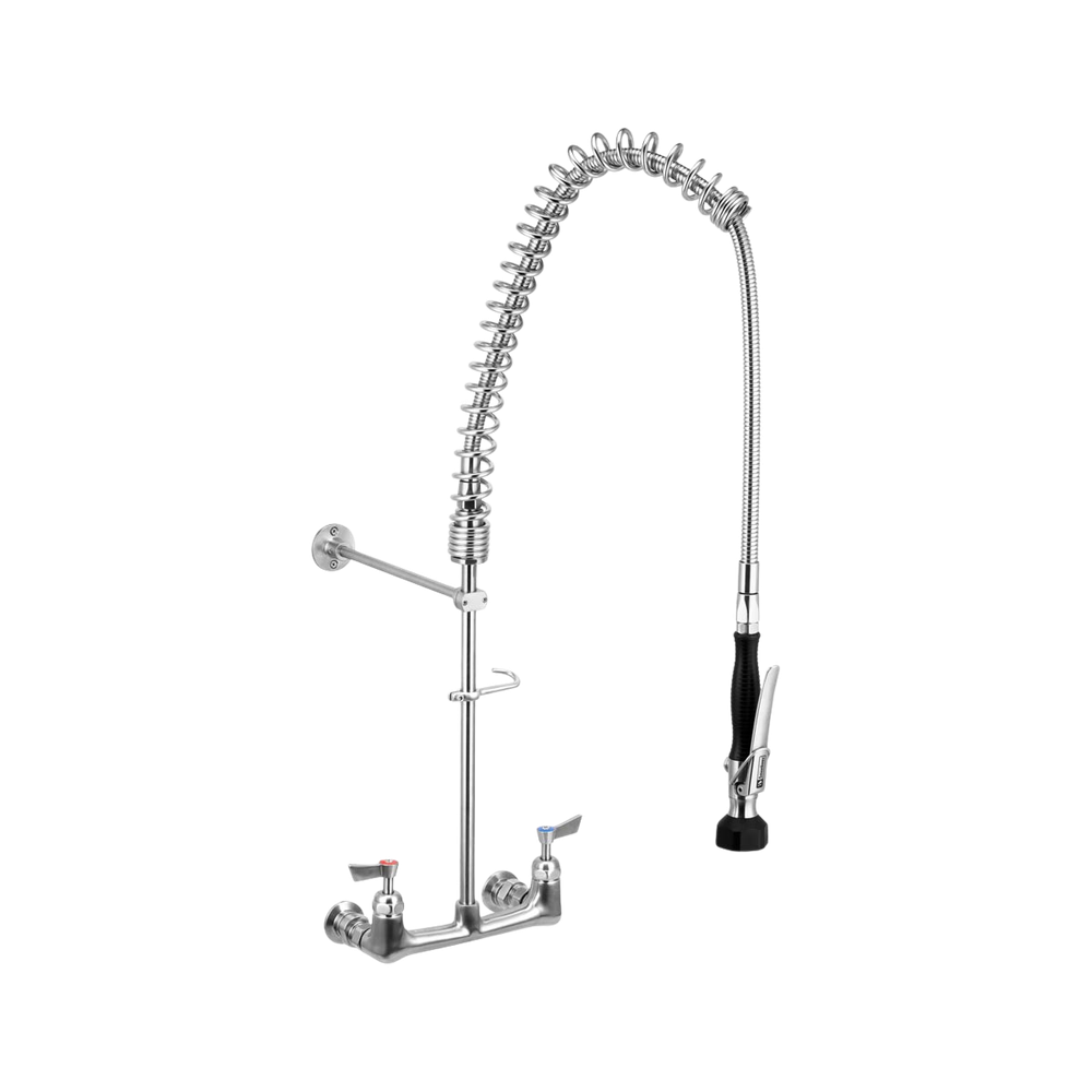 Stainless Steel Exposed Wall Mount Pre-Rinse Unit