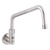 Stainless Steel Wall Elbow and 12-inch Spout