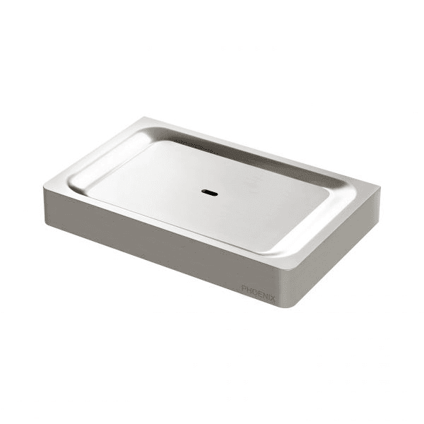 Gloss Soap Dish Brushed Nickel