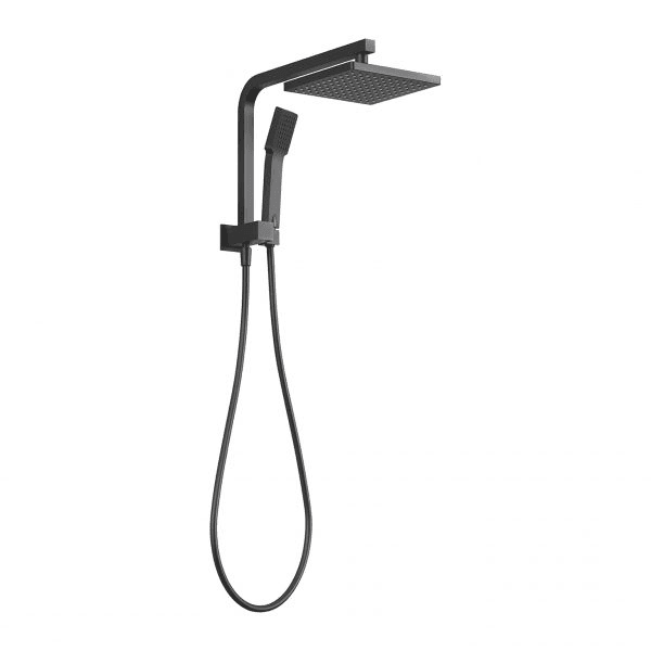 Lexi Compact Twin Shower Matte Black