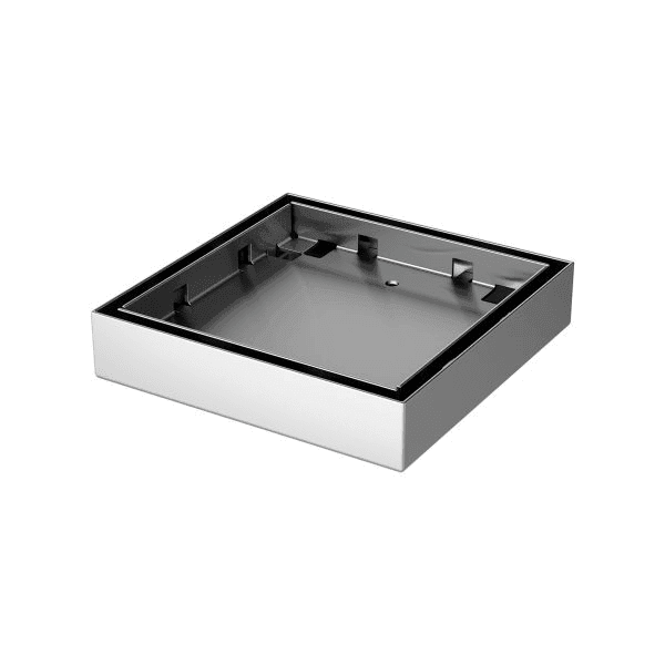 Phoenix Point Drain TI 100mm Outlet 90mm Stainless Steel