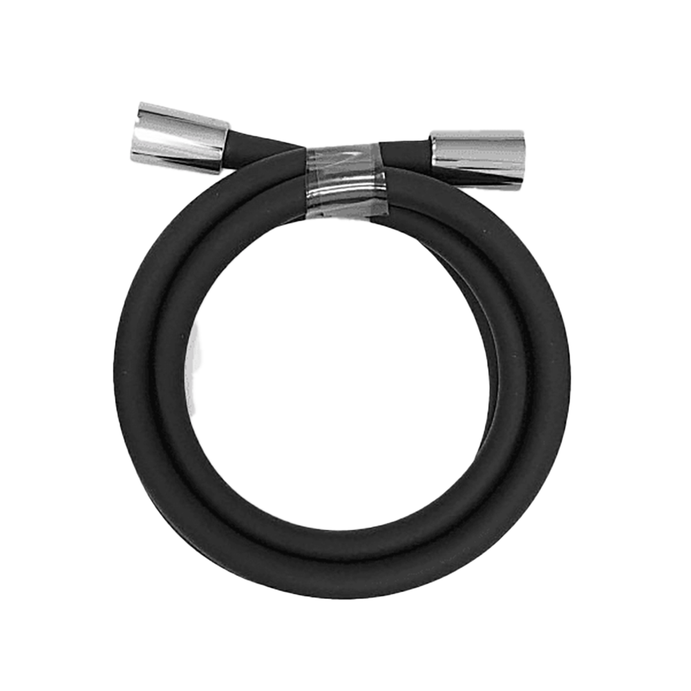 NX Shower Hose Black Chrome Black