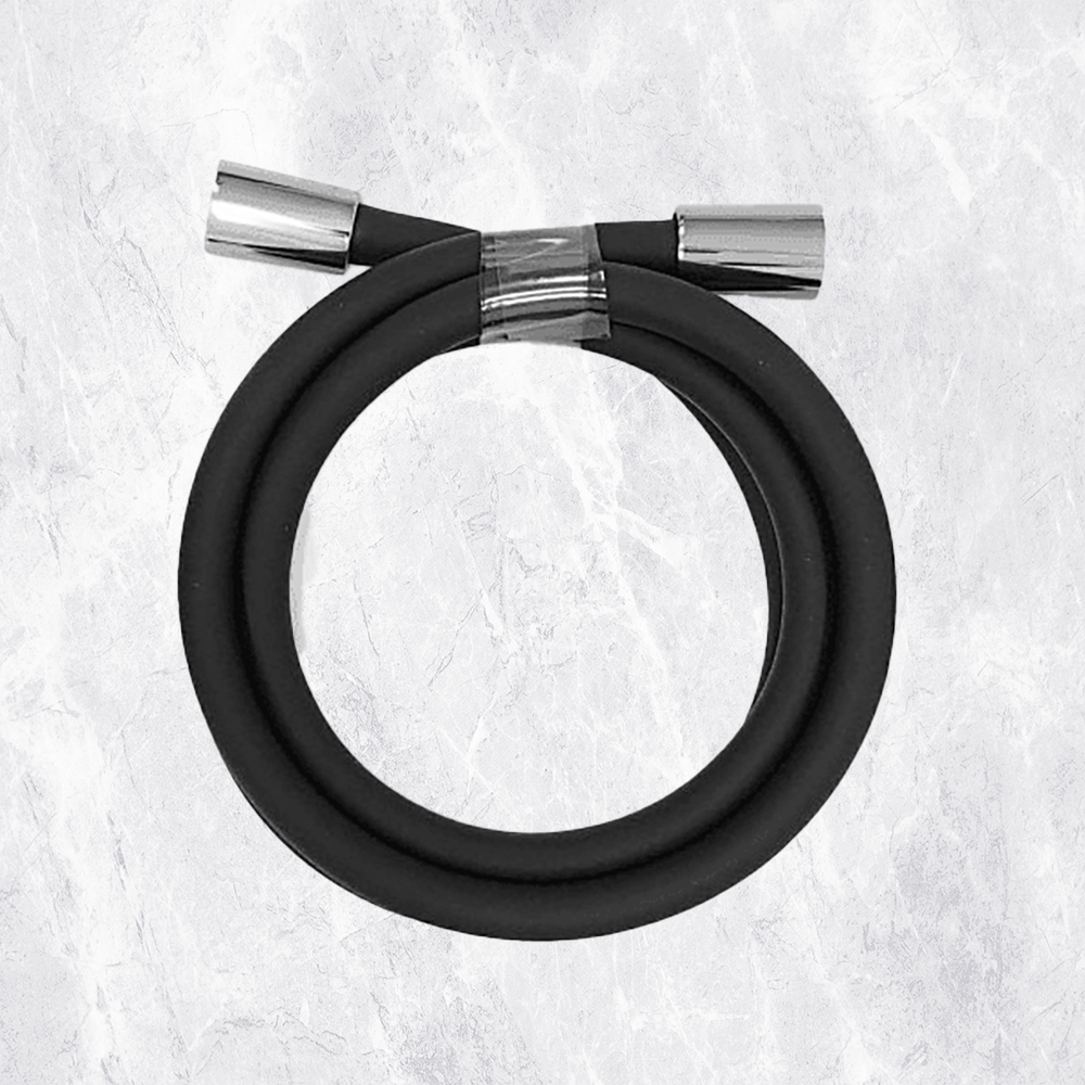 NX Shower Hose Black Chrome Black