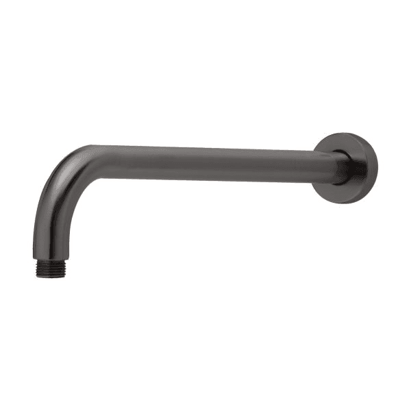 Vivid Shower Arm 400mm Round Brushed Carbon