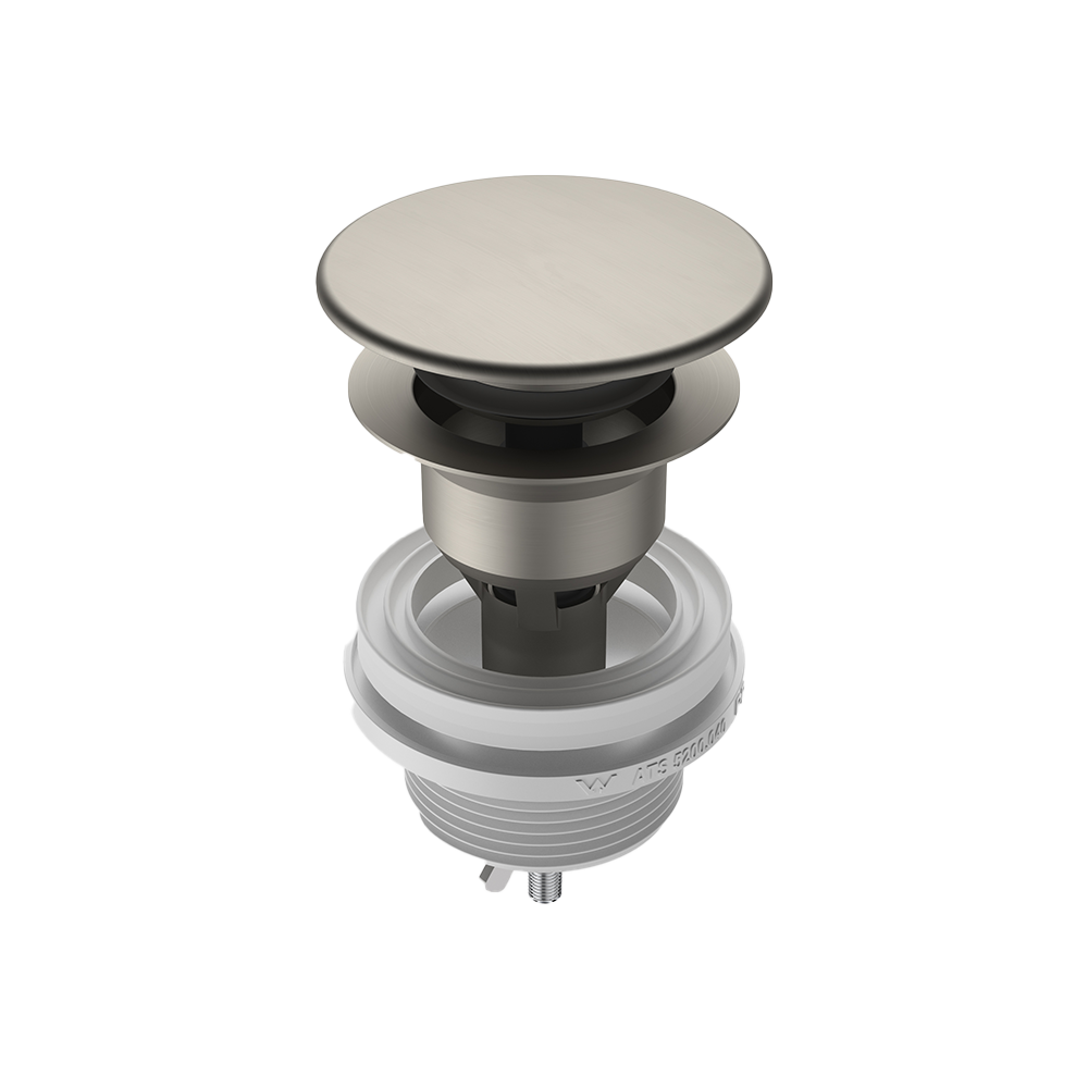 Urbane II Basin Dome Pop-Up Plug & Waste Brushed Nickel