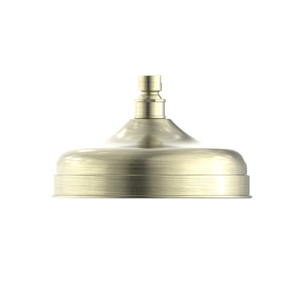 York Shower Head 200mm Aged Brass