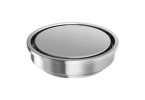 Phoenix Point Drain Round 100mm Outlet 76mm  Stainless Steel