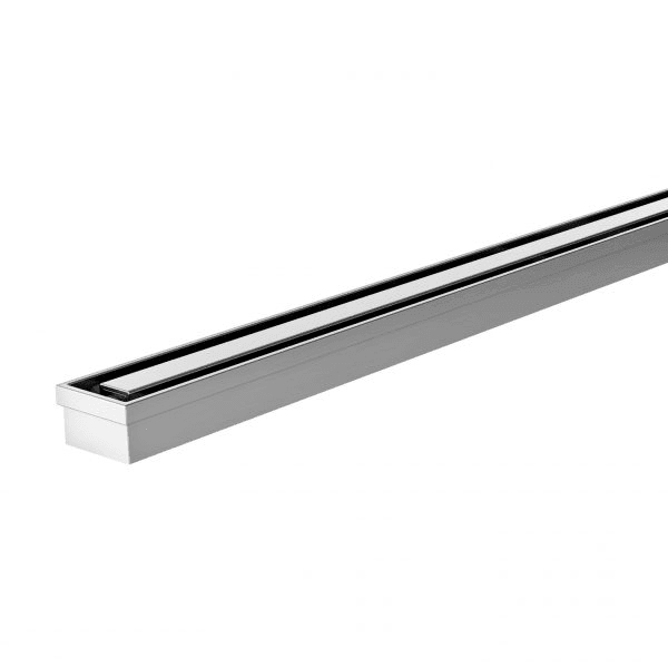 Phoenix Flat Slimline Channel Drain 30x900mm Outlet 65mm  Stainless Steel