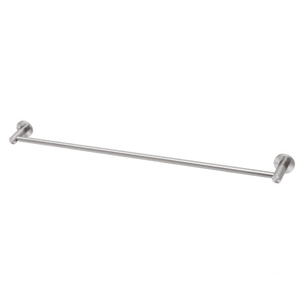 Radii SS 316 Single Towel Rail Round Plate 800mm  Stainless Steel