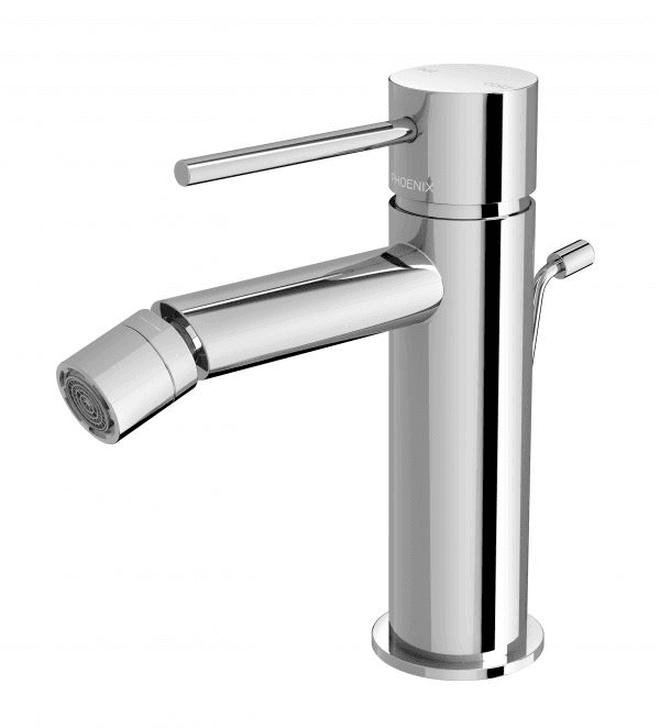 Vivid Slimline Bidet Mixer with Pop-Up Waste Chrome