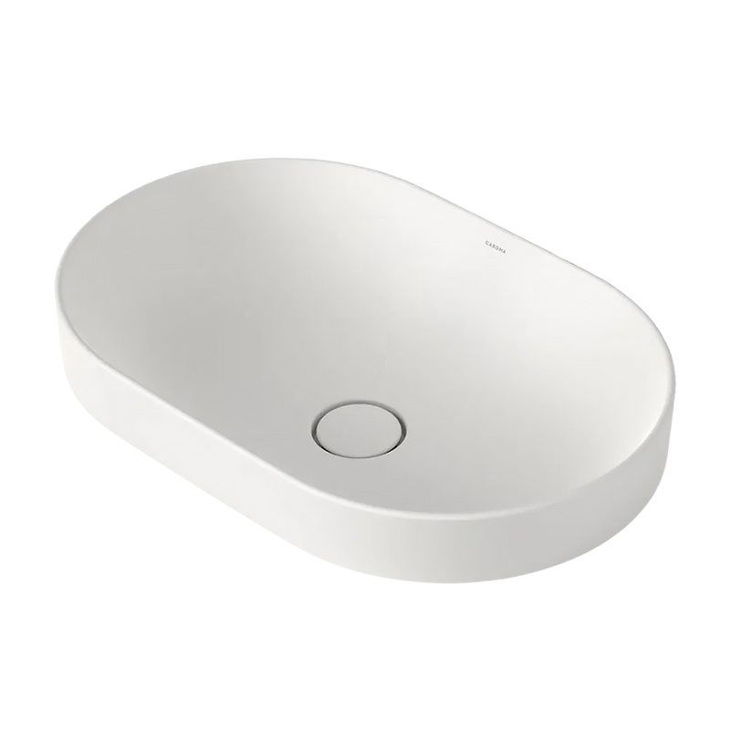 Liano II 530mm Pill Inset Basin Matte White