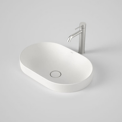 Liano II 530mm Pill Inset Basin Matte White