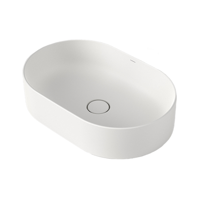 Liano II 530mm Pill Above Counter Basin Matte White