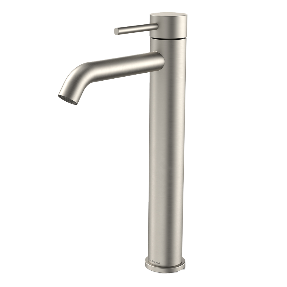 Liano II Lead Free Tower Basin Mixer Brushed Nickel