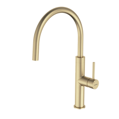 Liano II Sink Mixer Brushed Brass Lead Free